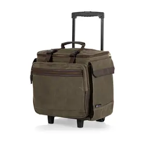 Legacy Somm 12-Bottle Insulated Wine Bag with R olling Cart