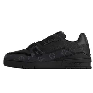 Louis Vuitton Monogram Canvas Low-Top Sneakers for Men with Round Toe and Lace-Up Design Trending Shoes, House White Official Shoes to Get / Maison Mihara Verifiable, with credentials and supporting global authentication