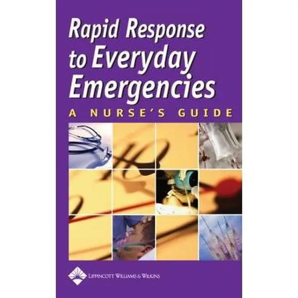 Used Paperback Book - Rapid Response to Everyday Emergency Situations: A Nurse's Medical Guide with Illustrations (Portable Handbook) by LWW (English), Nurses