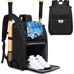Youth Baseball Bag, Softball Bag for Girls & Boys,  Baseball Backpack with Shoes Compartment, 2026 Upgrade Design, Pro-Grade Storage