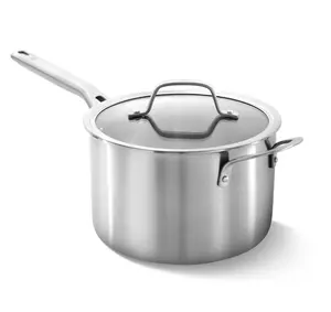 Calphalon Stainless Steel 4.5-Qt Sauce Pan with Lid
