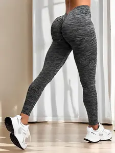 Women's Sports Leggings, Casual Comfy Breathable Skinny Pants Stretchable Activewear Fitness Yoga Pants for Yoga Gym Workout Running, Ladies Sportswear for All Seasons