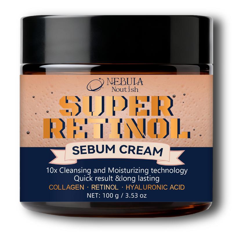 100g Super Retinol Cream, Precision Oil Control, Improves Shine & Pore Size, Lightweight Absorption, Balances Moisture, Smooth Matte Finish