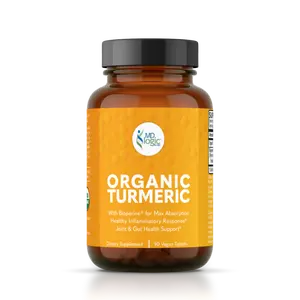 Organic Turmeric with BioPerine for Max Absorption - Joint & Gut Health Support - Made in New York