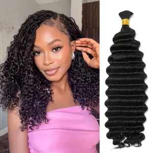 Eayon Hair Bulk Braiding Hair Human Braiding Hair for Boho Braids Natural Color Bulk Human Braiding Hair for Boho Knotless Braids Bora Bora Braids 100 grams/bundle Multiple Lengths Lightweight, Goddess Braids, Hair Braids