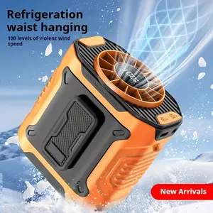 Shangpin Clothing Waist Fan, Outdoor Construction Site, Portable Fan To Cool Down, USB Mini High-speed Fan