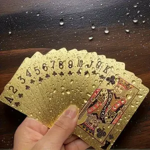 55 Playing Cards, Plastic Poker Cards - an Ideal Choice for Christmas, Halloween, Thanksgiving Gifts, And Game Nights. Stylish And Durable, They Make a Perfect Holiday Travel Gift