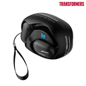 Transformers TF-T20 Wireless Earphones With Passive Noise Reduction, 5.4mm Sound, 360° Surround Sound, Low Latency For Gaming, High Definition Calls, And Microphone, Suitable for running fitness wear
