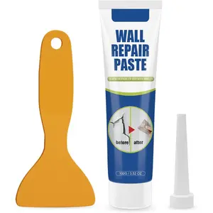1 Bottle Quick Drying Wall Repair Cream Easy To Use Fast Drying Wall Repair Sealant 100g Powerful Solution For Crack & Holes
