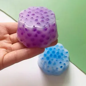 1 Count /2 Counts Flower Shape Pimple Pop Toy Set, Stress Relief Venting Toy, Creative Prank Realistic Pimple Pop Toy, Stress Relief Fidgeting