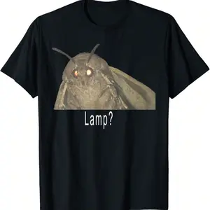 Moth Lamp Meme T-Shirt,Moth Lamp Meme T-Shirt