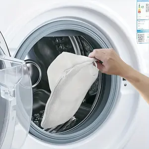 Hat Washing Bag for Laundry Machine, Durable Plastic Mesh Design, Compatible with Front Load & Top Load Washers, Ideal for Sports Hats, Wash Bags