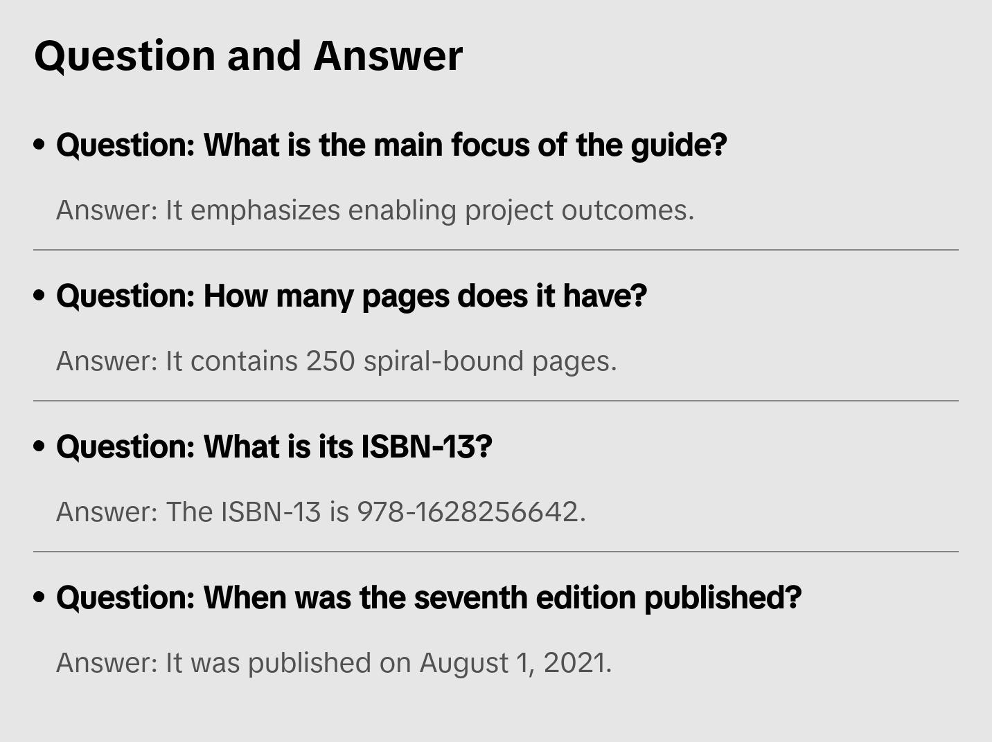 A Guide to the Project Management Body of Knowledge (PMBOK® Guide) – Seventh Edition and The Standard for Project Management (ENGLISH) (Spiral Bound)