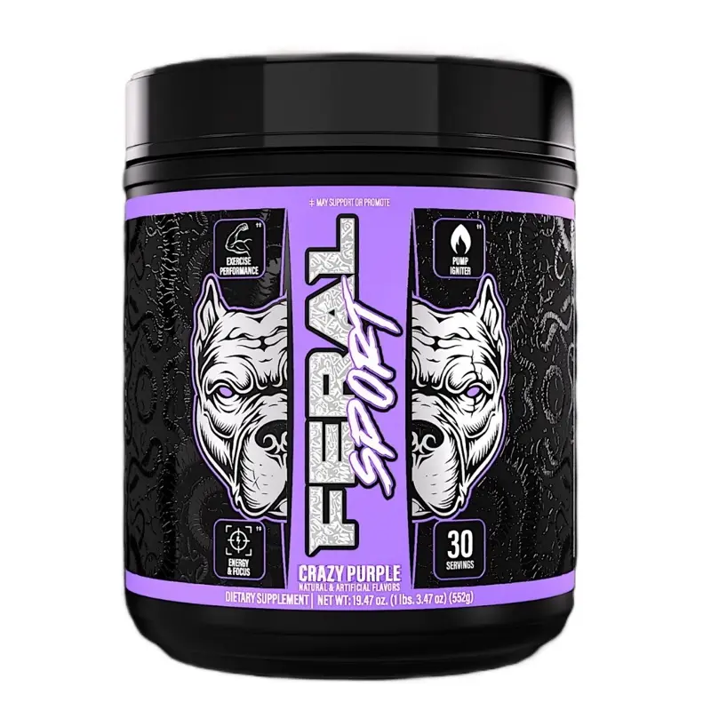Feral Sport “PRIMAL” Preworkout Powder, 30 Servings