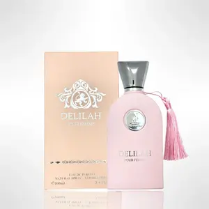 Delialh EDP Spray, a Romantic Unisex Fragrance Blend with Peony, Rose & Vanilla, Floral Oriental Scent, 100ml (3.4oz)