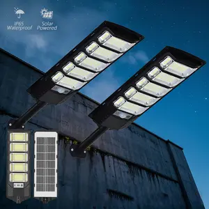 Solar Street Lights Outdoor Super Bright 6000K | IP65 Waterproof Motion Sensor | No Electricity Needed Easy Installation for Yard Garden Driveway, Solar Patio Lights, Outdoor Garden Lighting, Wall Mount