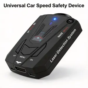 Universal Automotive Digital Speed Display HUD Speedometer Gauge USB Operated Overspeed Warning Simple Installation Shock Resistant Stable Durable Driving Dashboard Accessory Compatible With Most Vehicle Models