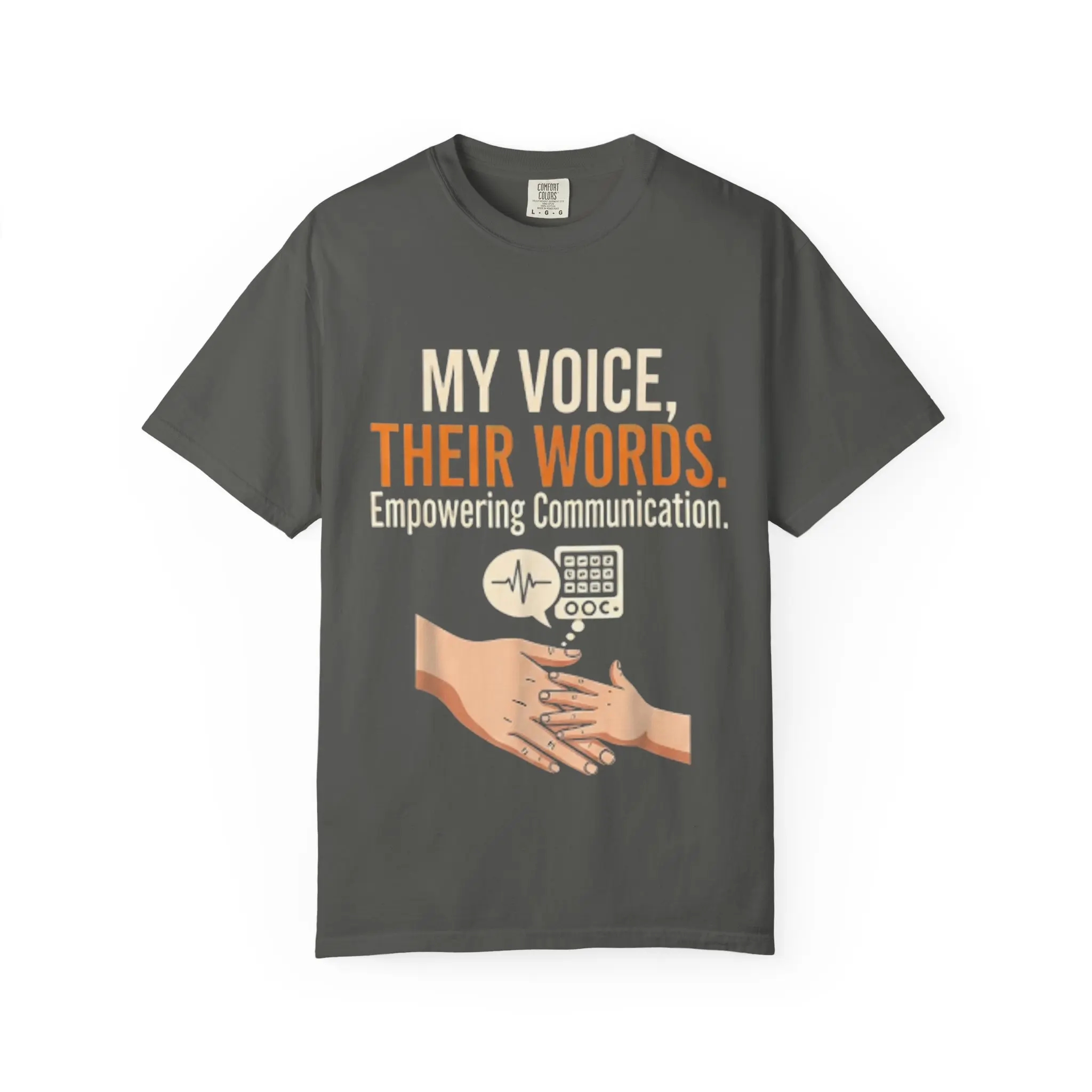 Empowering Communication T-shirt, Unisex Garment-Dyed Tee, Advocacy Shirt, Conversation Starter Tee, Gift for Ally, Social Justice Wear