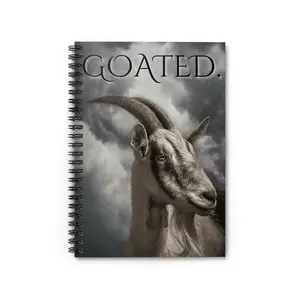 Goated Spiral Notebook - Ruled Line
