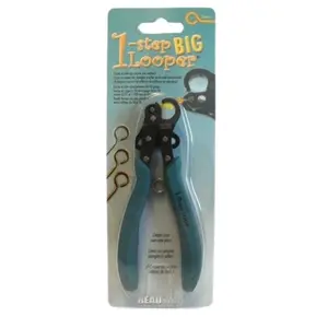One Step Big Looper Pliers - 3mm Loop Making Tool for Wire Jewelry - 210mm Professional Jewelry Pliers