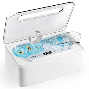 48KHz High-Frequency Multifunction Ultrasonic Cleaner Appliances, Stainless Steel Tank, Dual Cleaning Modes for Deep Clean of Jewelry, Glasses, Home Bathroom Sterilizer