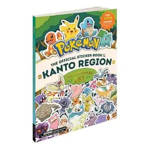 Pokémon the Official Sticker Book of the Kanto Region: The Original 151 -- Pikachu Press, Paperback