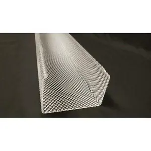 F-2082: 2 Lite Wrap Around Replacement Light Cover  47-7/8" x 4 1/2" x 3" (Clear Prismatic)