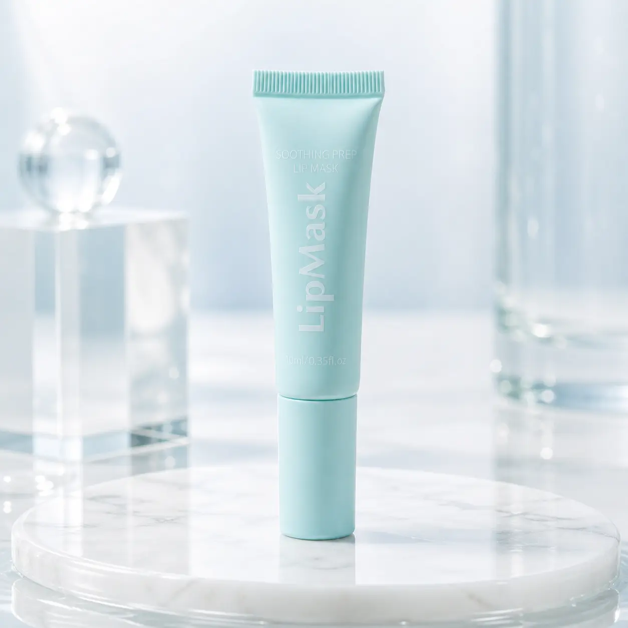 Bye Bye Dry, Flaky Lips! Viral Korean Peel-Off Lip Mask with Cooling Menthol - Exfoliates Dead Skin, Deep Hydrates, Leaves Lips Super Smooth! Perfect for Lipstick Prep, Flawless, Exfoliator