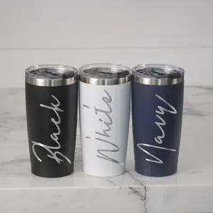 Plumeria Lei Flowers Full Wrap 20oz Personalized Tumbler, 20oz Custom Engraved YETI Tumbler, Gift for Her, Floral Full Wrap Lei Tumbler