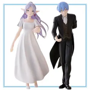 18-20cm Frieren: Beyond Journey's End Anime Figure Frieren Himmel Proposal Dance Action Figure PVC Ornaments Toy Brithday Gifts