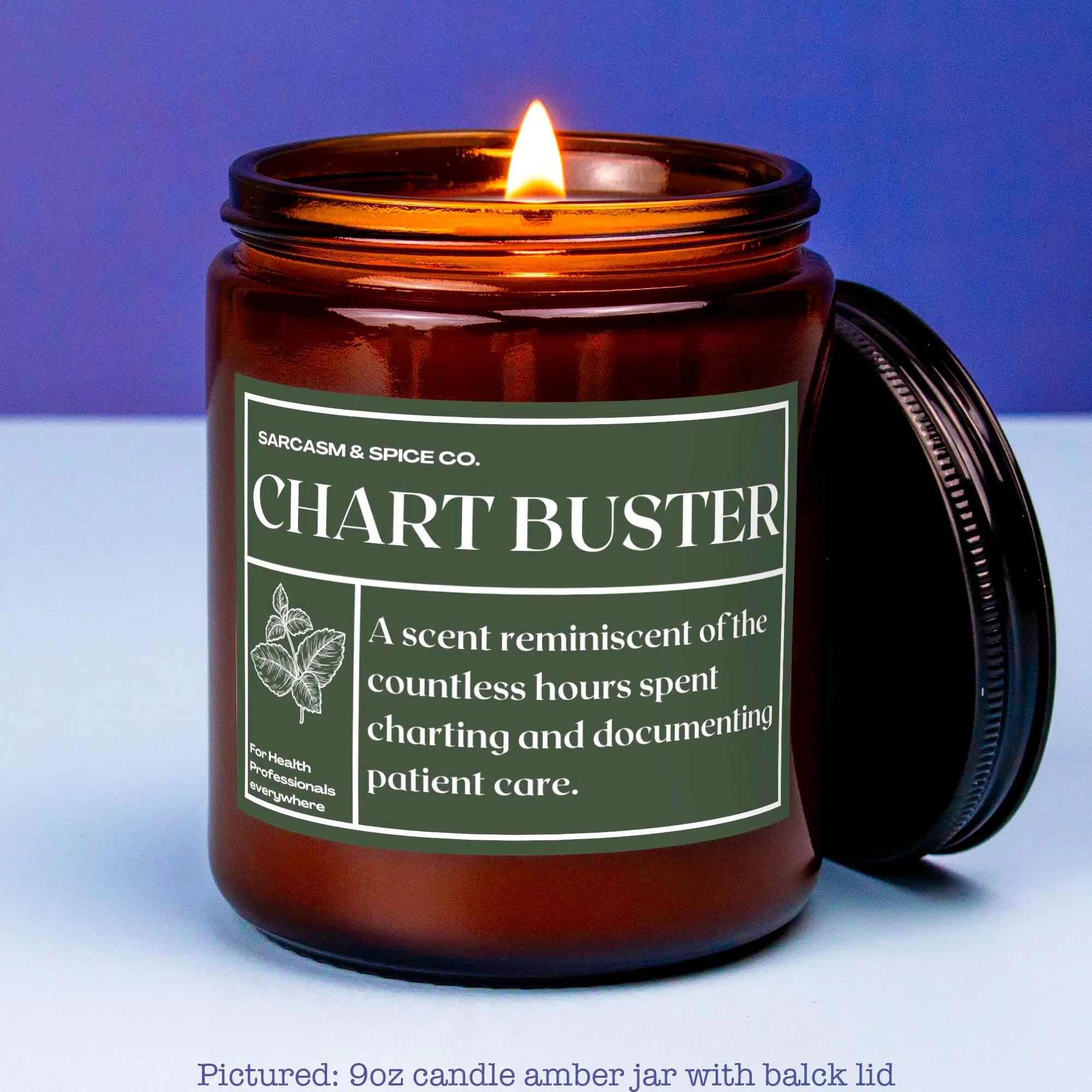 Nurse Candle Nurse Gift Nursing Gift Nurse Funny Candle Healthcare Professional Candle RN Gift RN Doctors Gift Chart Buster Scented