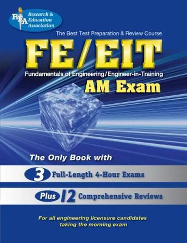 Used Paperback Book - Fe-EIT (Engineer in Training) by N. U. Ahmed - English, Comprehensive Resource for EIT Candidates with Research-Based Content, Association-Endorsed Insights & Reviews