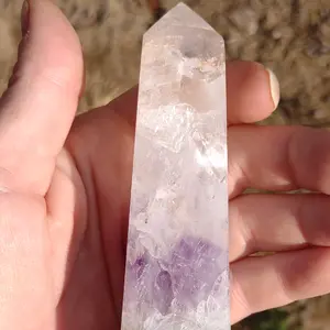 Amethyst quartz tower