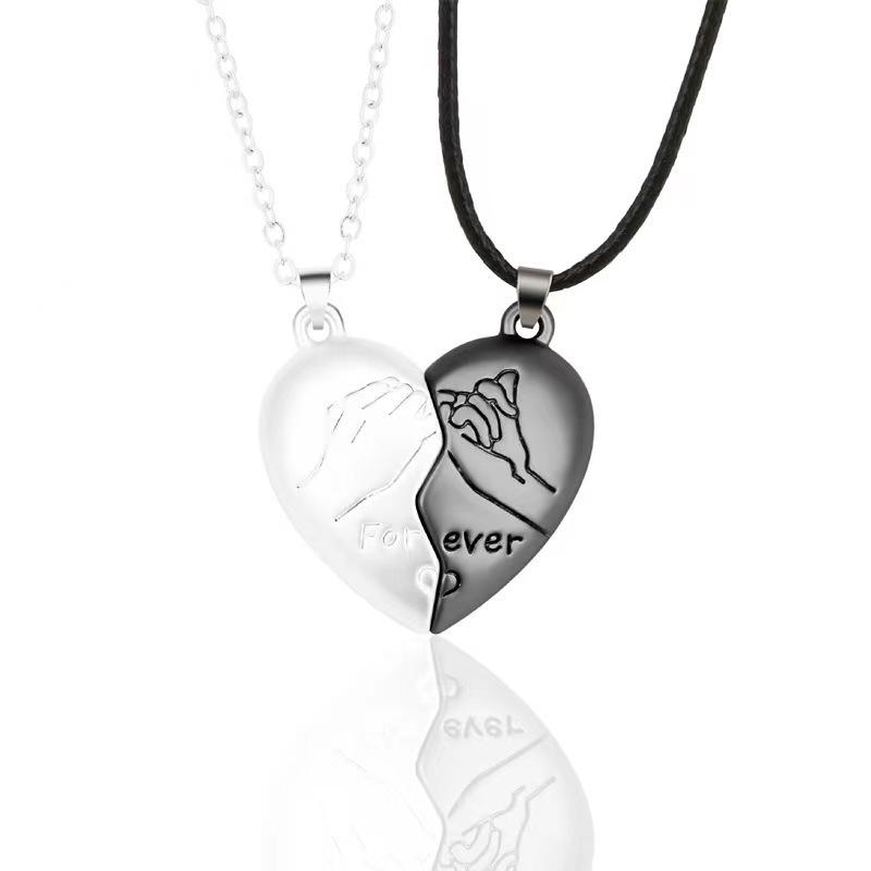 Magnetic Heart  Necklaces  - Forever Love Necklaces Perfect Gift for couples and family