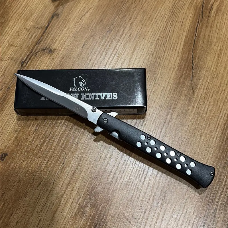 Thin Black EDC Pocket Knife