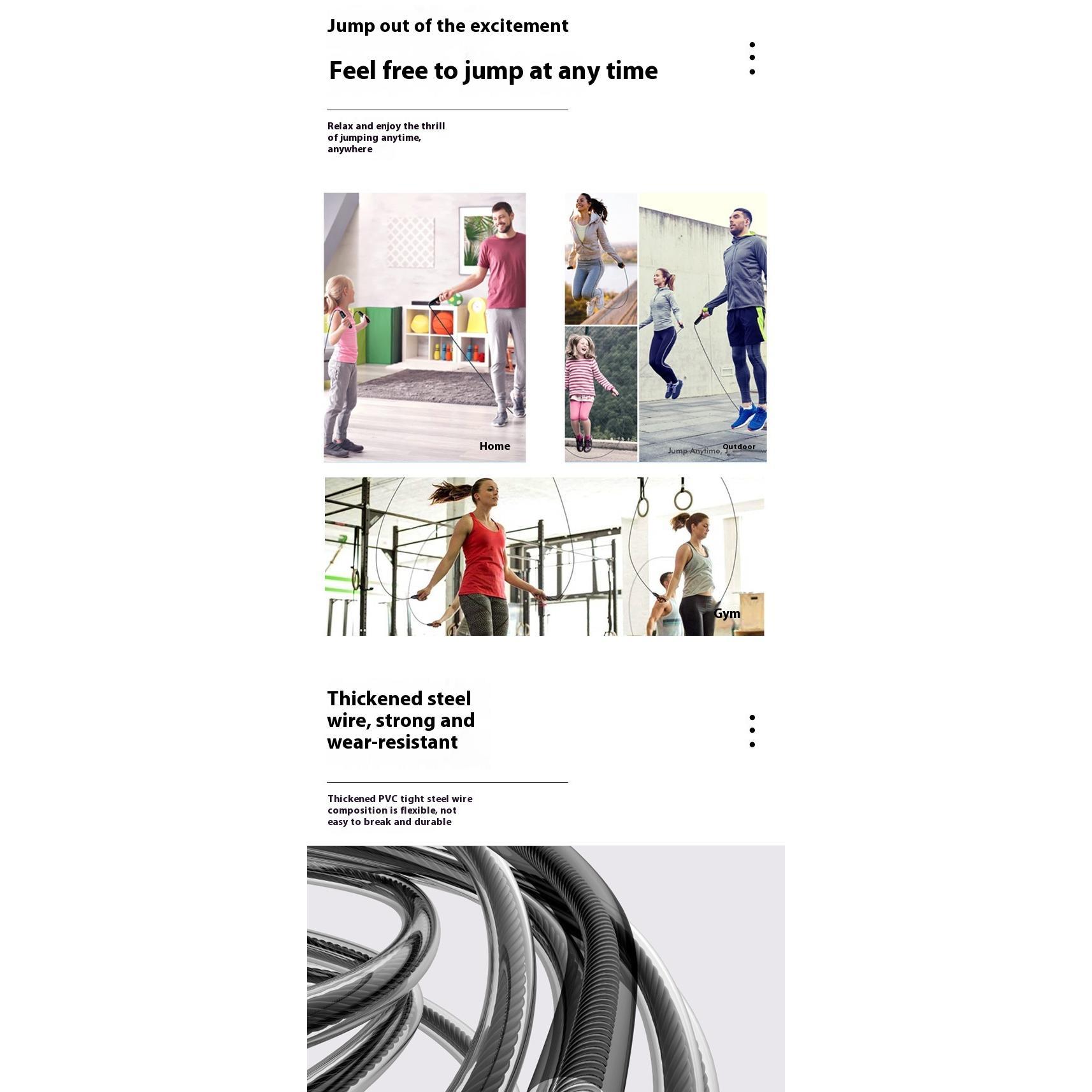 Fitness Training Jump Rope