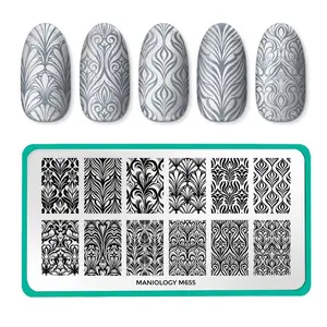 Etched Steel Nail Stamping Plate (M655)
