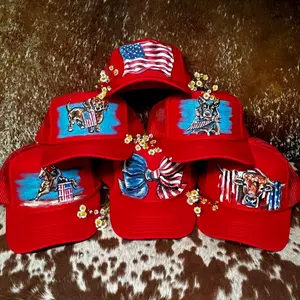 Hand Painted Western Otto Foam Hats