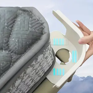 4 Sets of Invisible Bedsheet Supports with Seamless Fasteners Durable Polypropylene Clips White Color Firm Adhesion Prevents Displacement and Sliding Suitable for All Bed Sizes