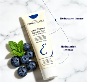 Embryolisse Concentré Milk Cream 75ml Daily Skincare Moisturizer Enriched with Soy Protein & Raw Shea Butter