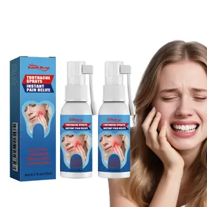 2pcs Soothing Herbal Oral Spray - Rapid Relief for Swollen Gums & Nerve Sensitivity. Alcohol-Free Gentle Formula for Daily Tooth Decay Prevention