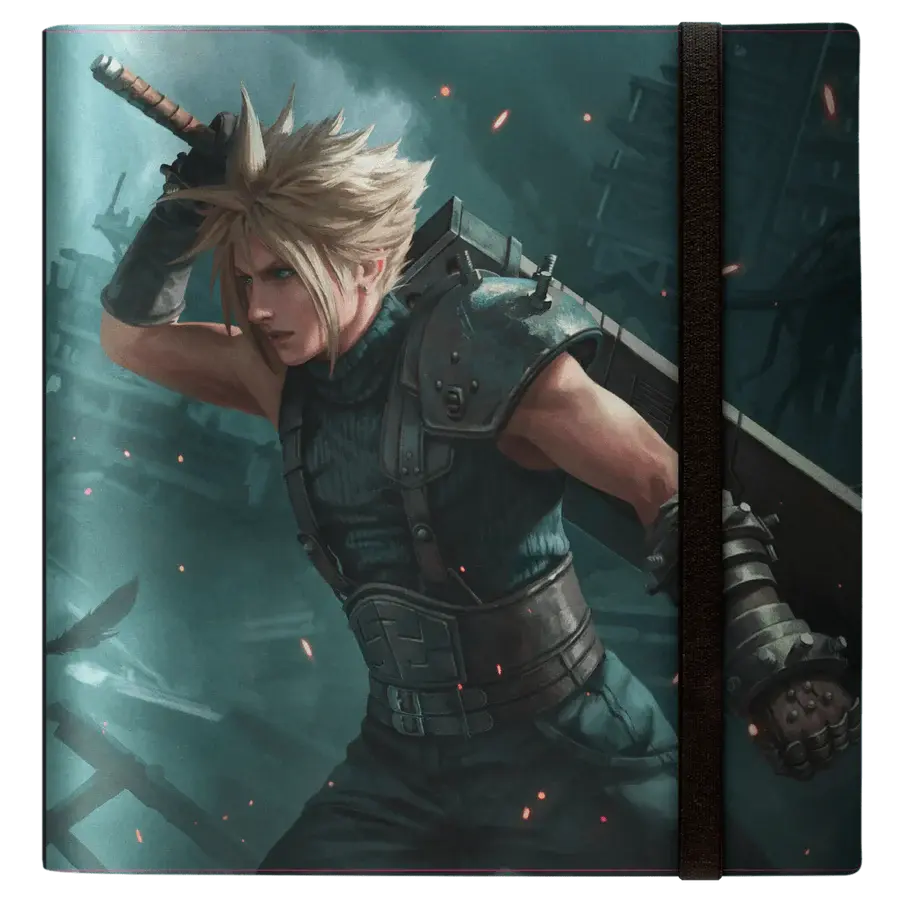 12-Pocket Binder - Cloud, Planet's Champion and Sephiroth, Planet's Heir (Final Fantasy)
