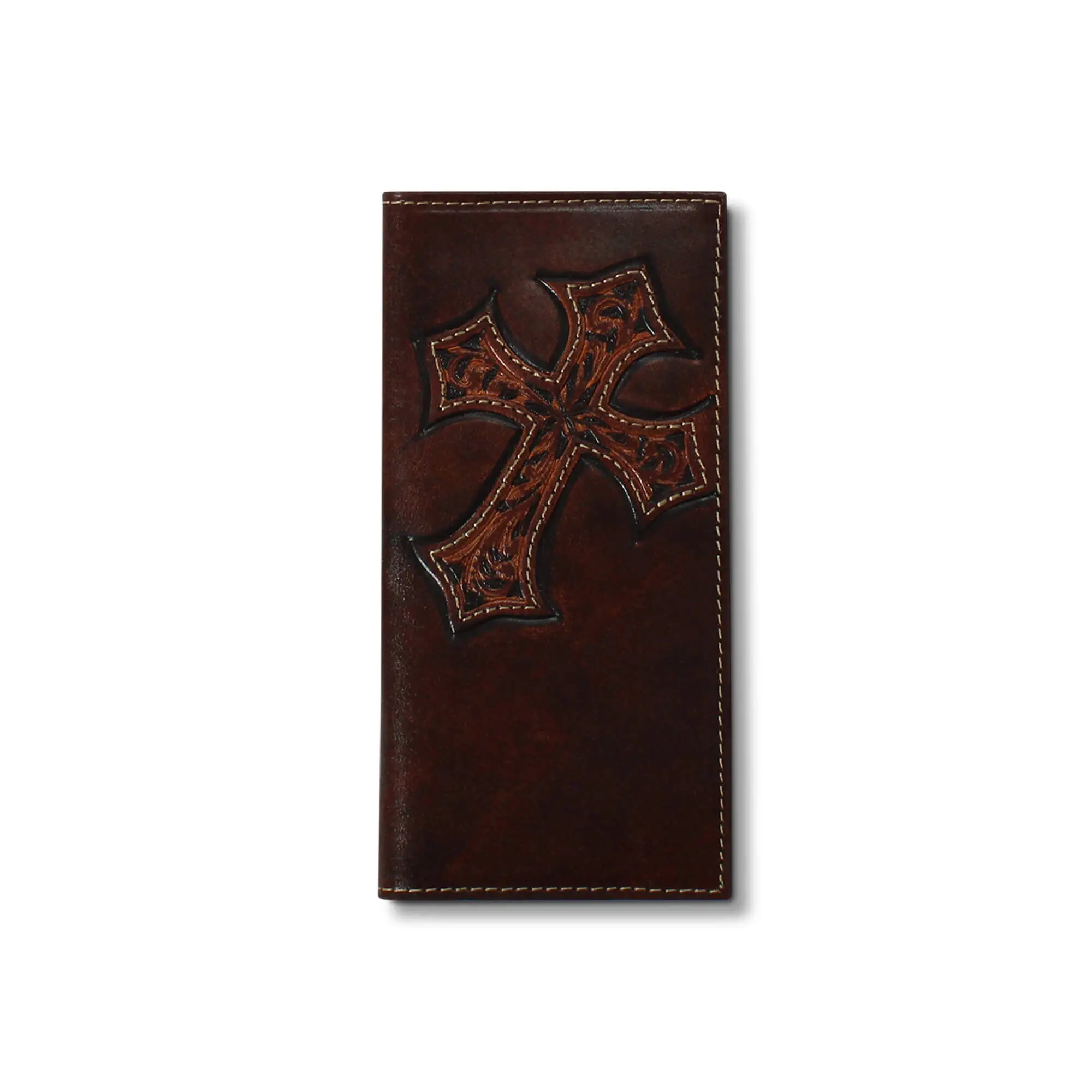 Kid's Cross embossed rodeo wallet