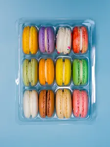 12 Pack of French Macarons - Amanda's Macaron Shoppe French Macarons, 12 Count Gluten Free Seasonal Unique Flavors