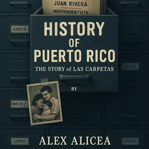 Alex Alicea History of Puerto Rico The Story of Las Carpetas Regular Edition Book on Puerto Rican History