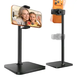 Height Adjustable Phone Stand for Desk | Hands-Free Holder for TikTok, FaceTime & Video Recording