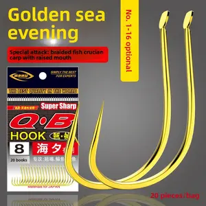 Bagged bream Jinhaixi fish hook with or without barbed fishing hook Bulk mixed-culture competitive raft fishing, bream, crucian carp hook