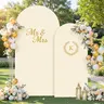 Spandex-Elastane Solid Arch Cover Set (Cover Only) - Stretchy 6FT-7.2FT Circular Archway Backdrop Fabric, Wedding/Photoshoot/Baby Shower Event Styling Supplies, All-Season Festive Decor