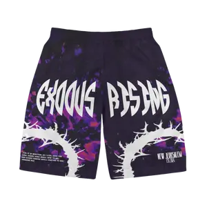 UNISEX EXODUS RISING ROMANS HEAVENLY PURPLE BOARDSHORTS