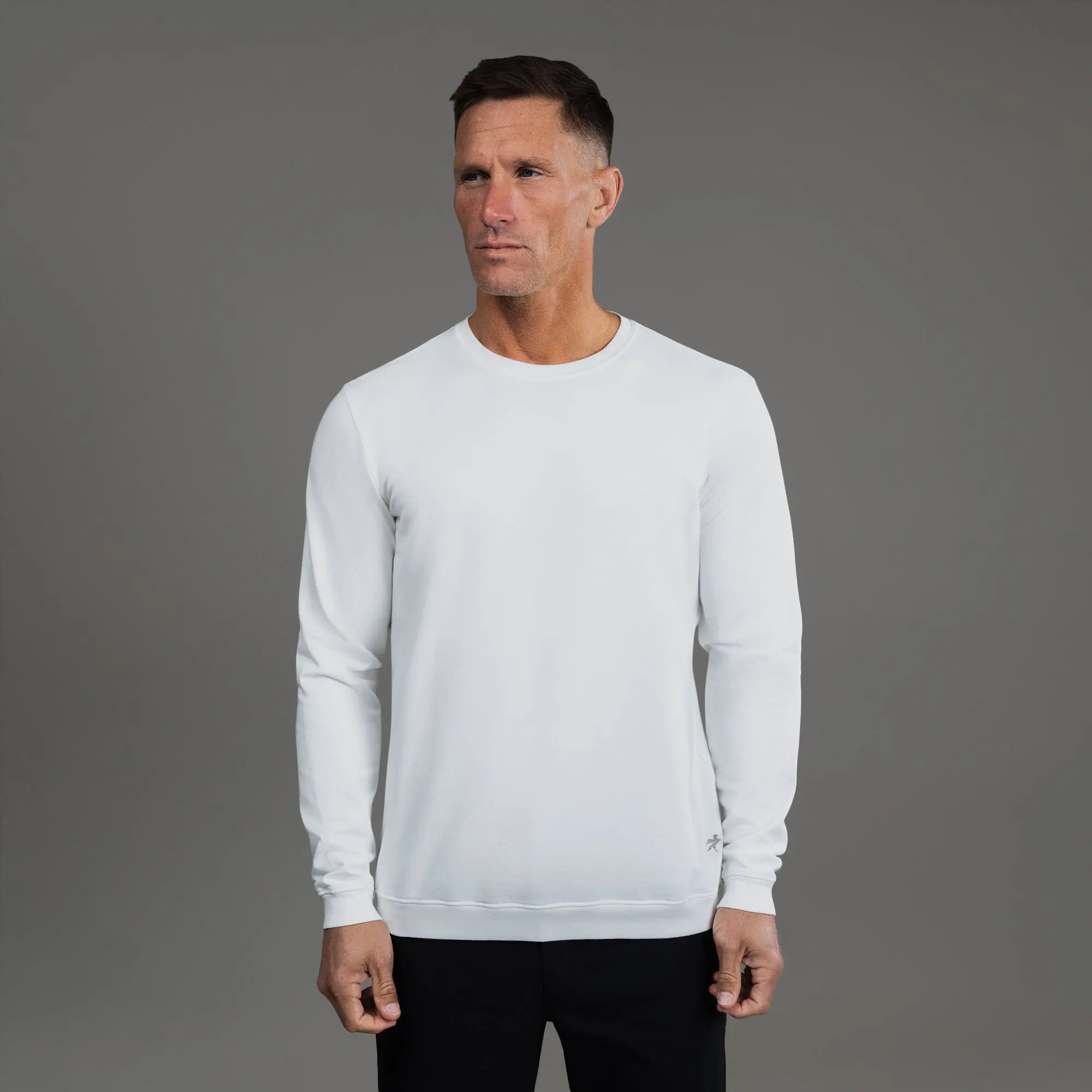 Cumulus Crew Pullover - White